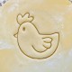 Emporte-pièce Poule
