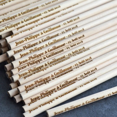 Crayon en bois Personnalisé 