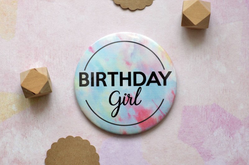 Badge Birthday Girl