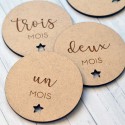 Cartes étape Bébé - Lot de 12.