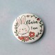 Badge Lapin personnalisé