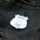 Badge Insigne de Police avec prénom - Acrylique Miroir Argent