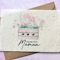 Carte ensemencée Bonne Fête Maman