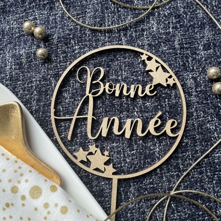 Cake Topper Bonne Année