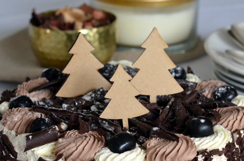 Mini Cake Toppers Sapins