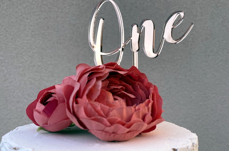 Cake topper Chiffre