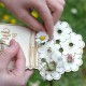 Carte Bouquet de fleurs en bois - Fête des mères