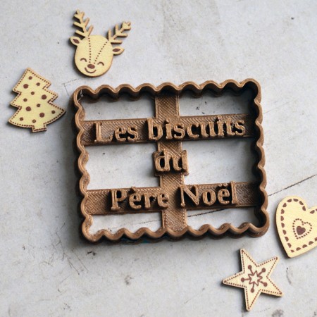 Emporte-pièce Les biscuits du Père Noël