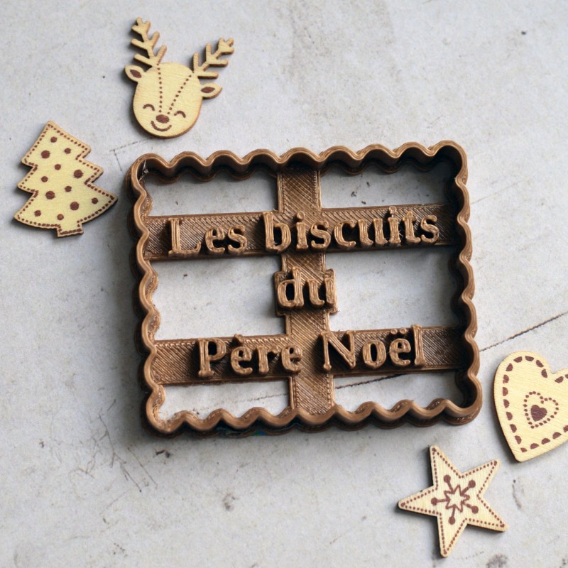 Emporte-pièce Les biscuits du Père Noël - Une Jolie Fête