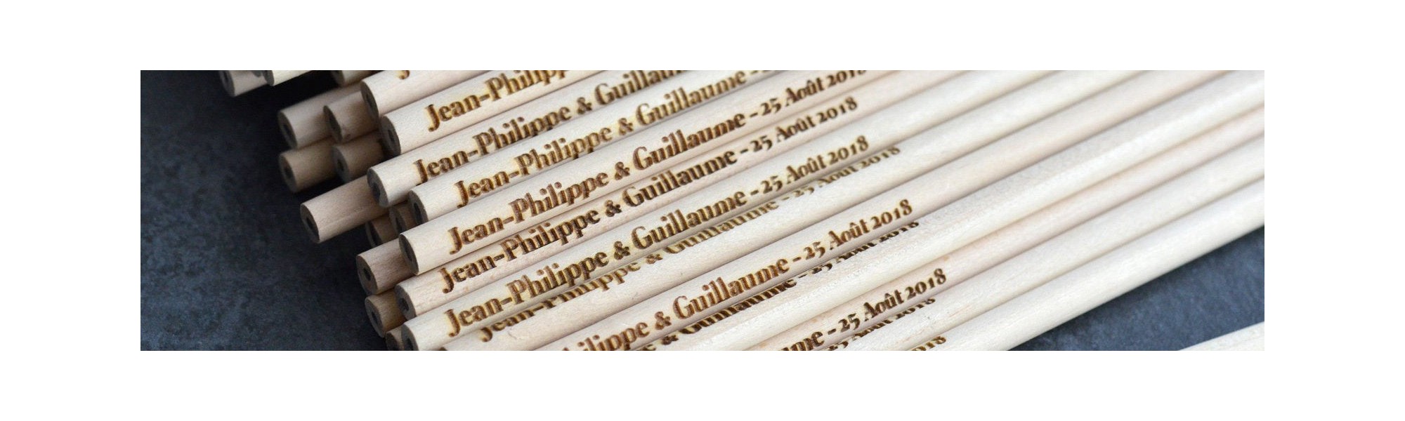 Crayon Personnalisé Mariage