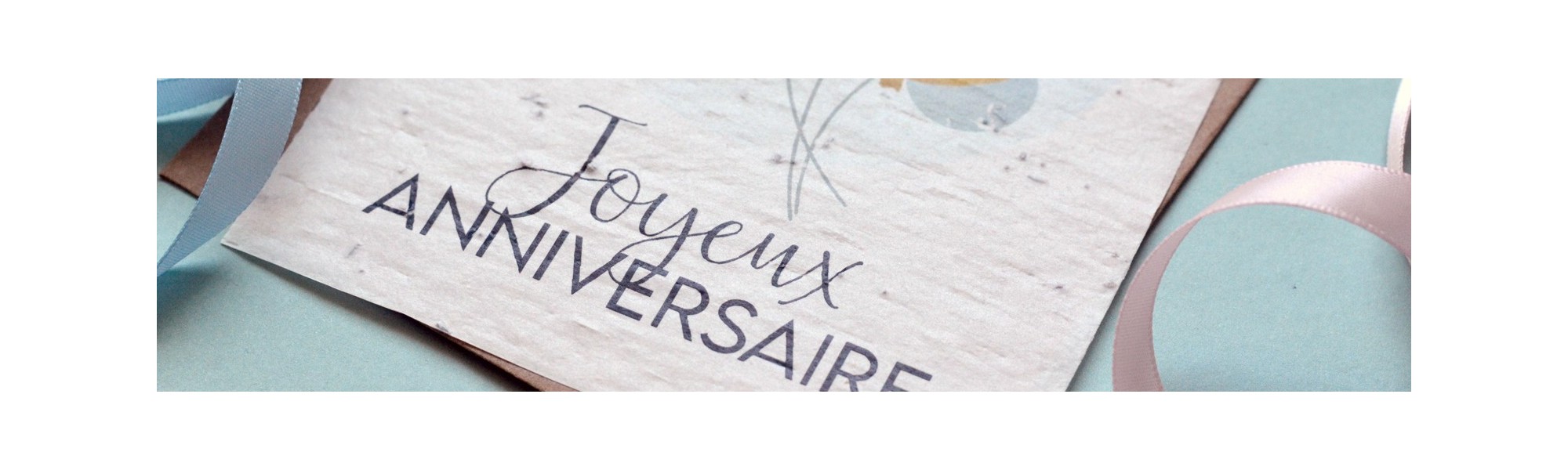 Papeterie anniversaire